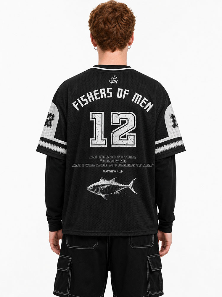 Called to Fish Graphic Mesh Jersey
