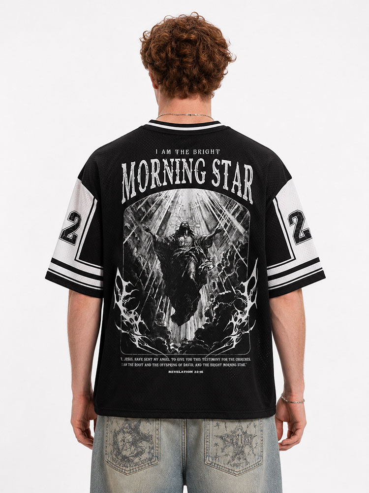 Bright Morning Star Graphic Mesh Jersey