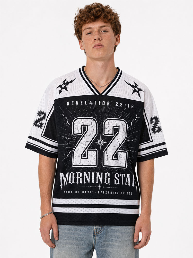 Bright Morning Star Graphic Mesh Jersey
