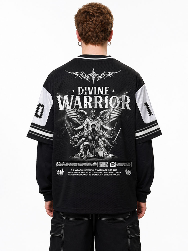 Warrior Graphic Mesh Jersey