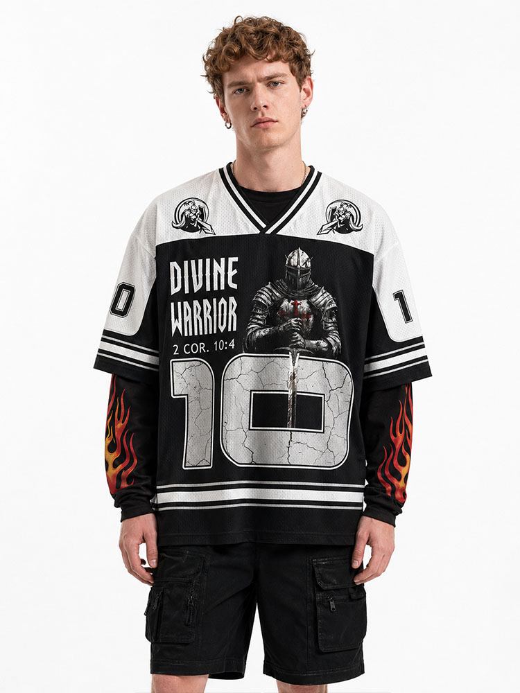 Warrior Graphic Mesh Jersey