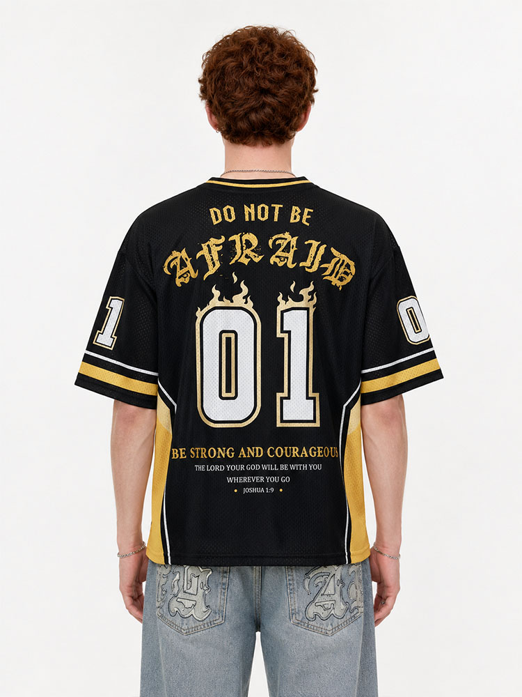 Fearless Graphic Mesh Jersey