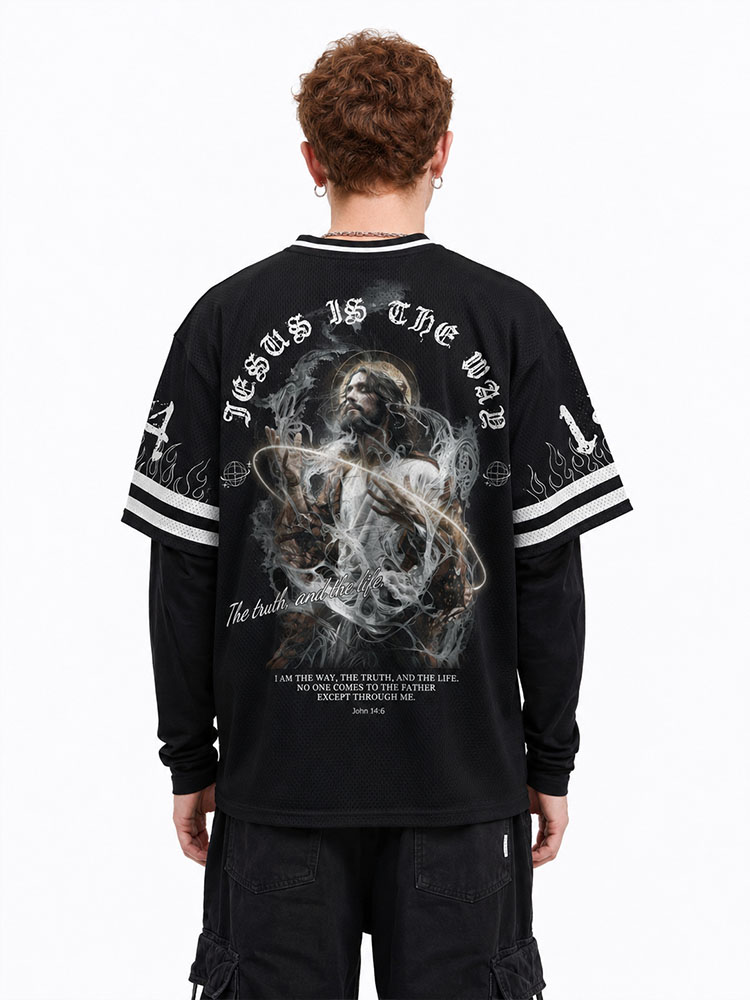 The Way Graphic Mesh Jersey