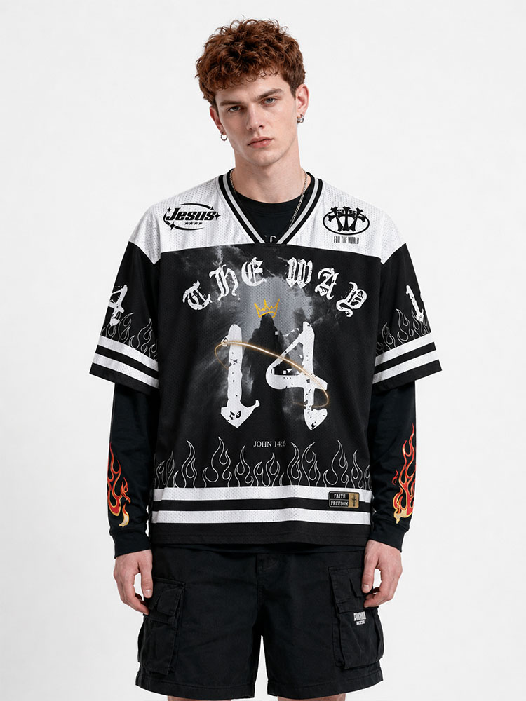 The Way Graphic Mesh Jersey