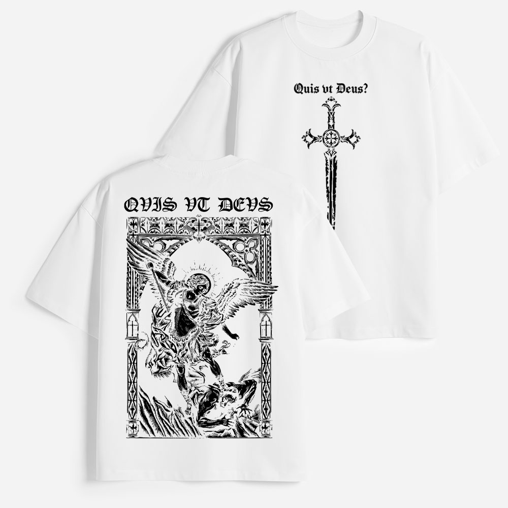 Angel Graphic Heavyweight Cotton Graphic T-Shirt