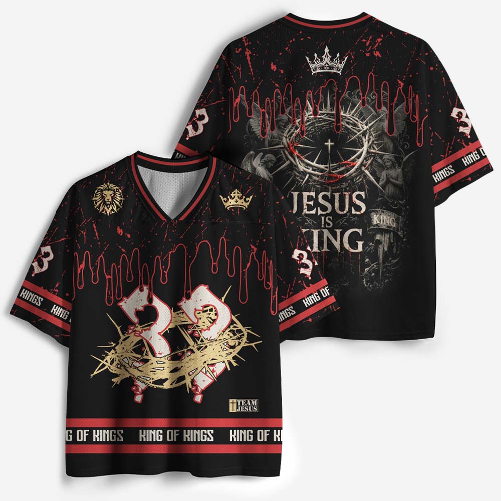 Thorn Crown Graphic Mesh Jersey