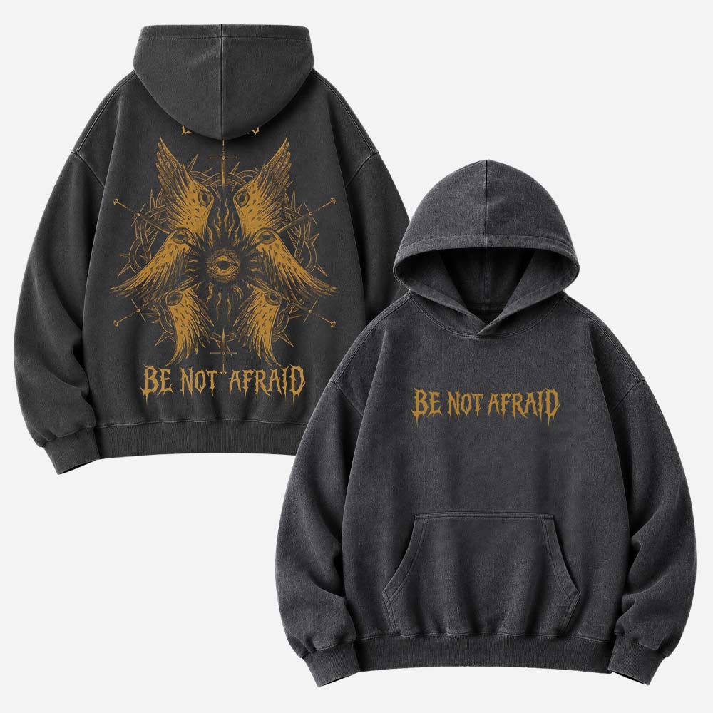 Fearless Wing Vintage Washed Hoodie