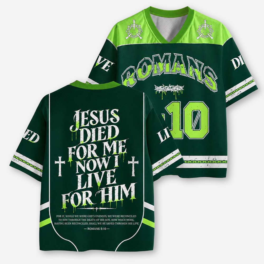 Restored Life Graphic Mesh Jersey