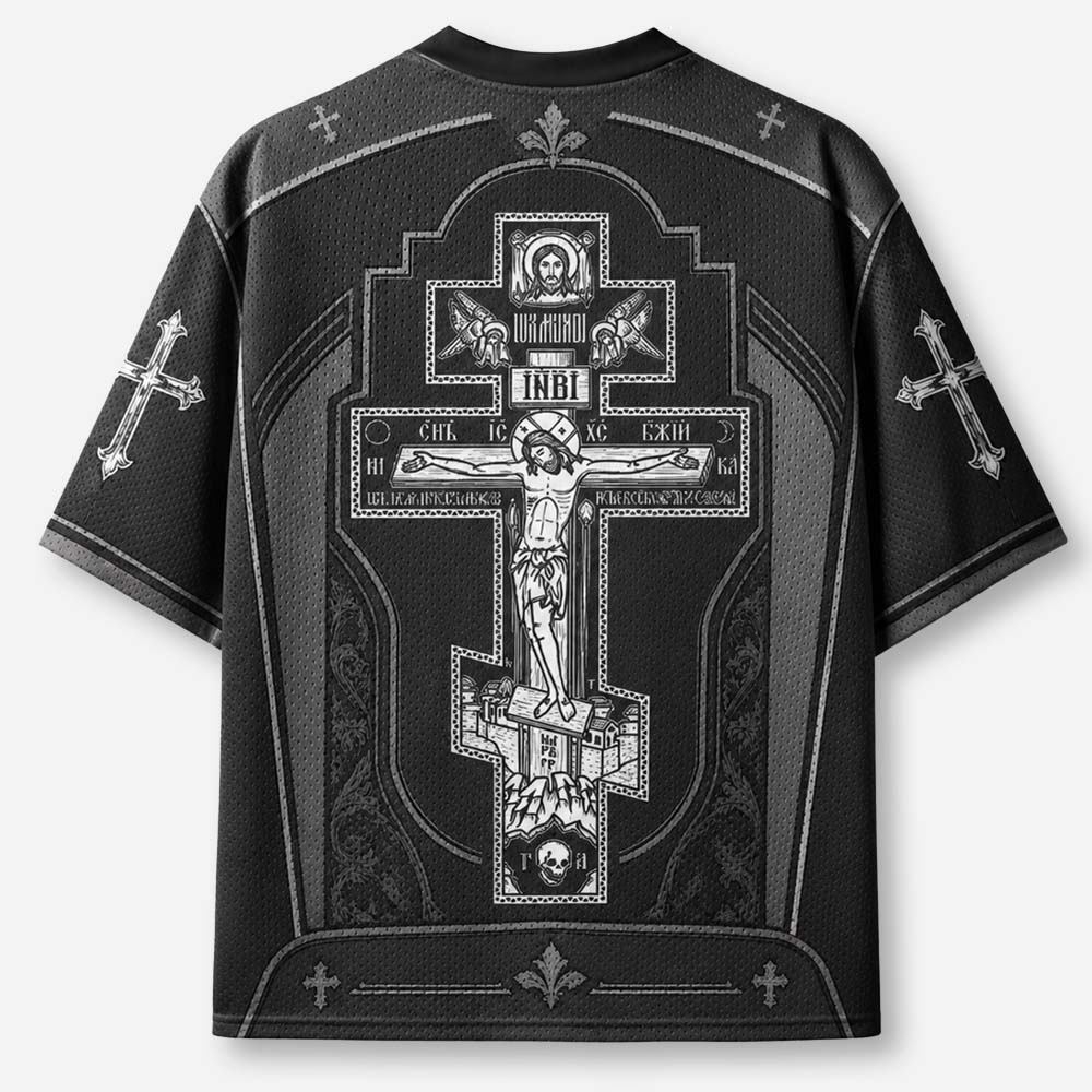 Ornate Relic Graphic Mesh Jersey