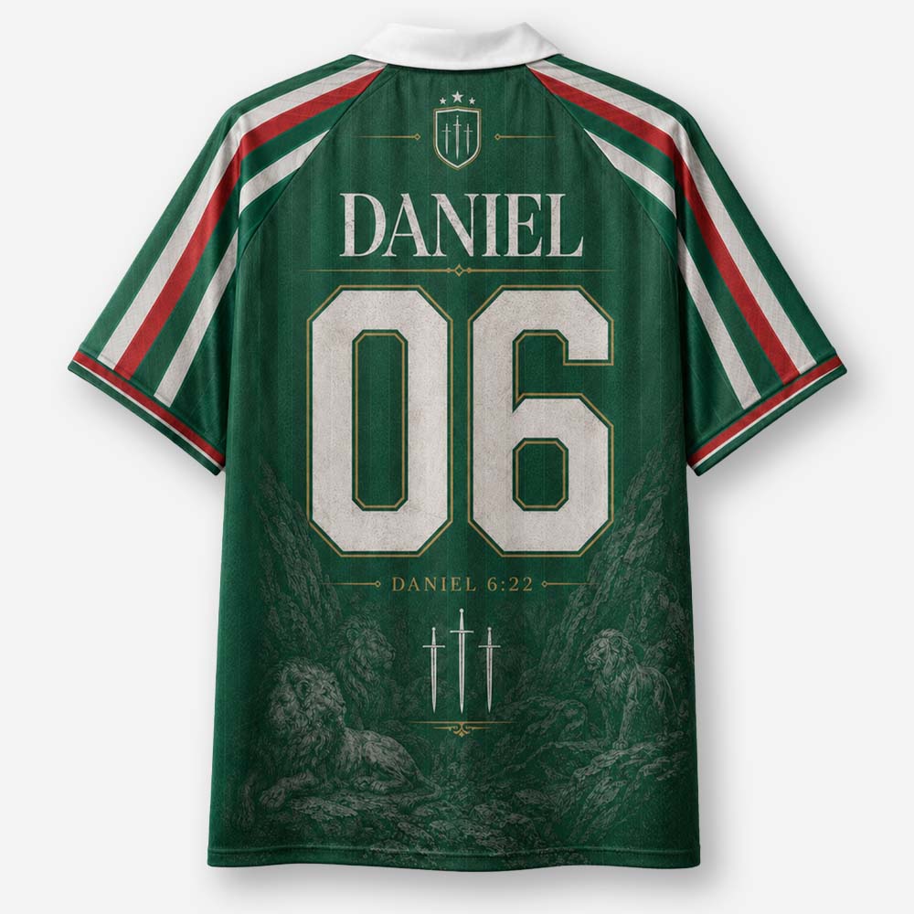 Lions Den Graphic Collar Jersey