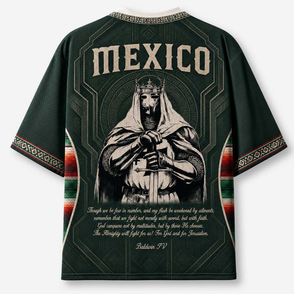 Masked King Graphic Mesh Jersey