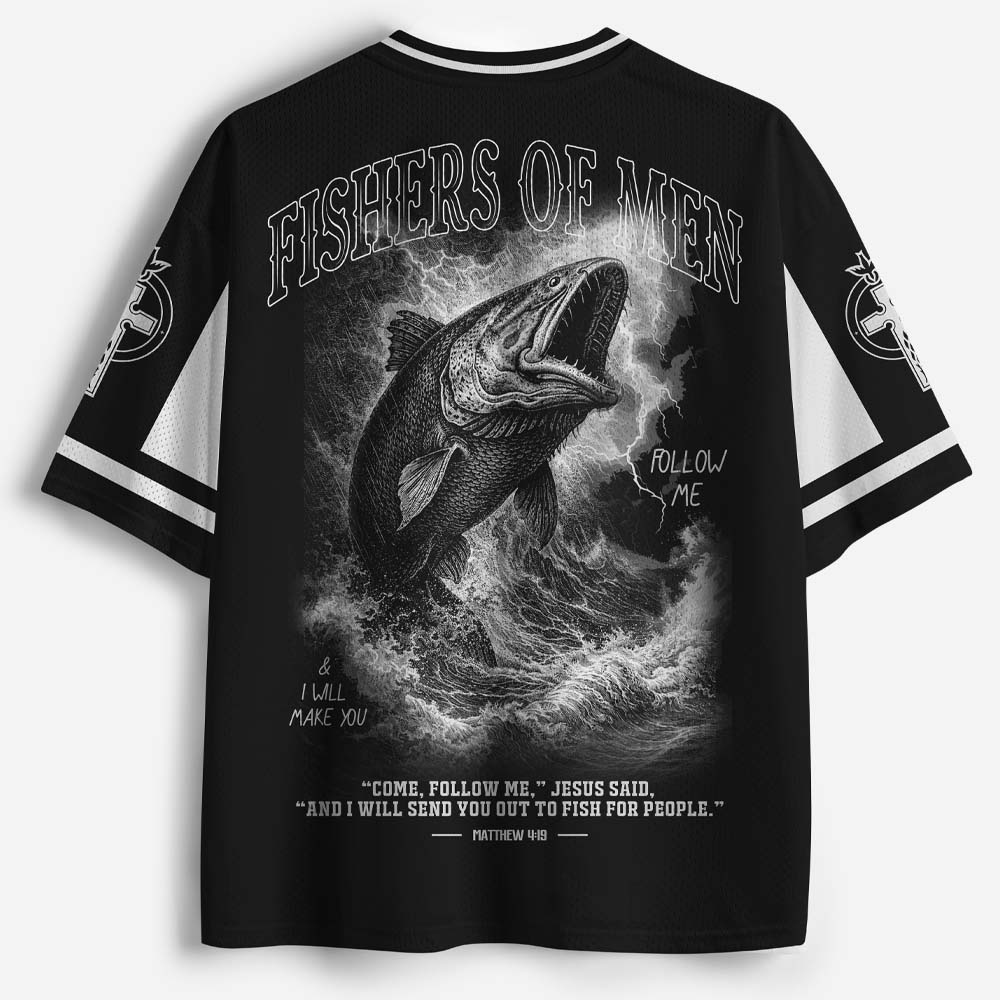 Storm Fish Graphic Mesh Jersey