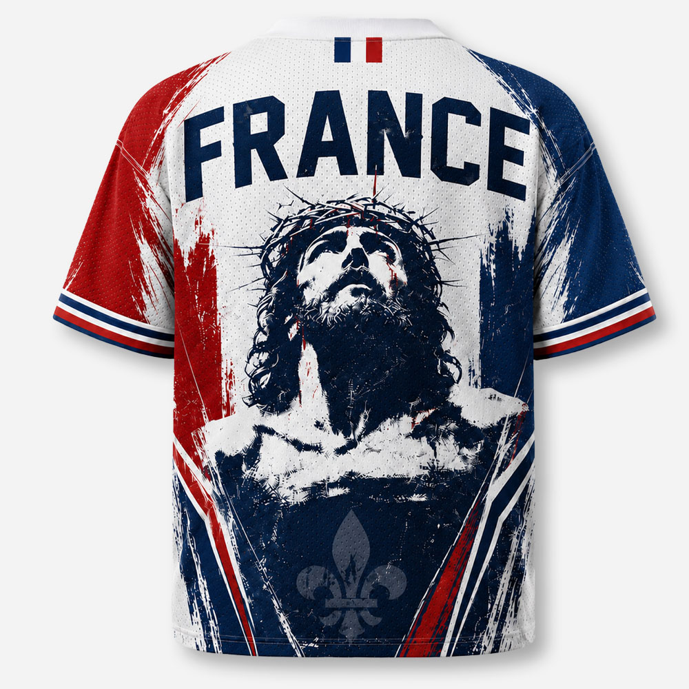 By The Blood Graphic Mesh Jersey