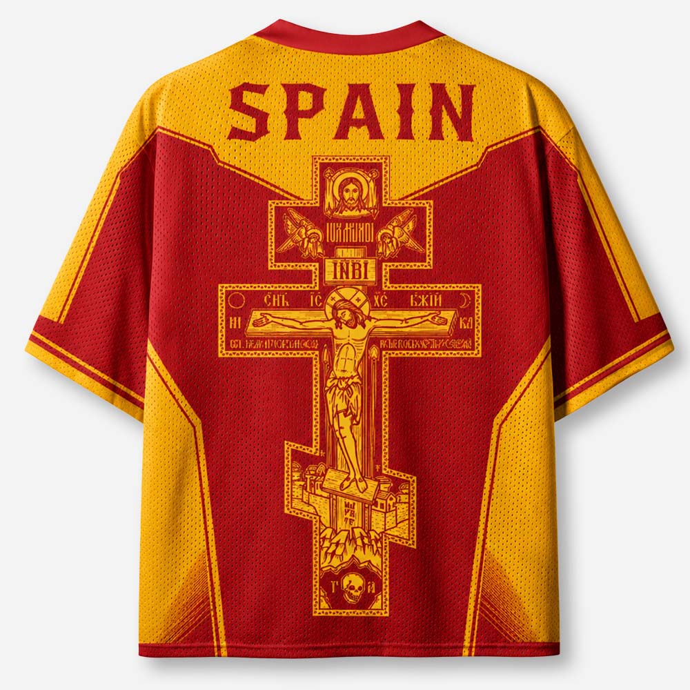 Ornate Relic Graphic Mesh Jersey