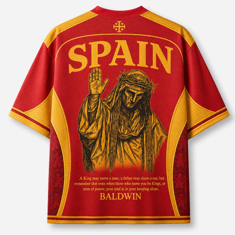 Masked King Graphic Mesh Jersey