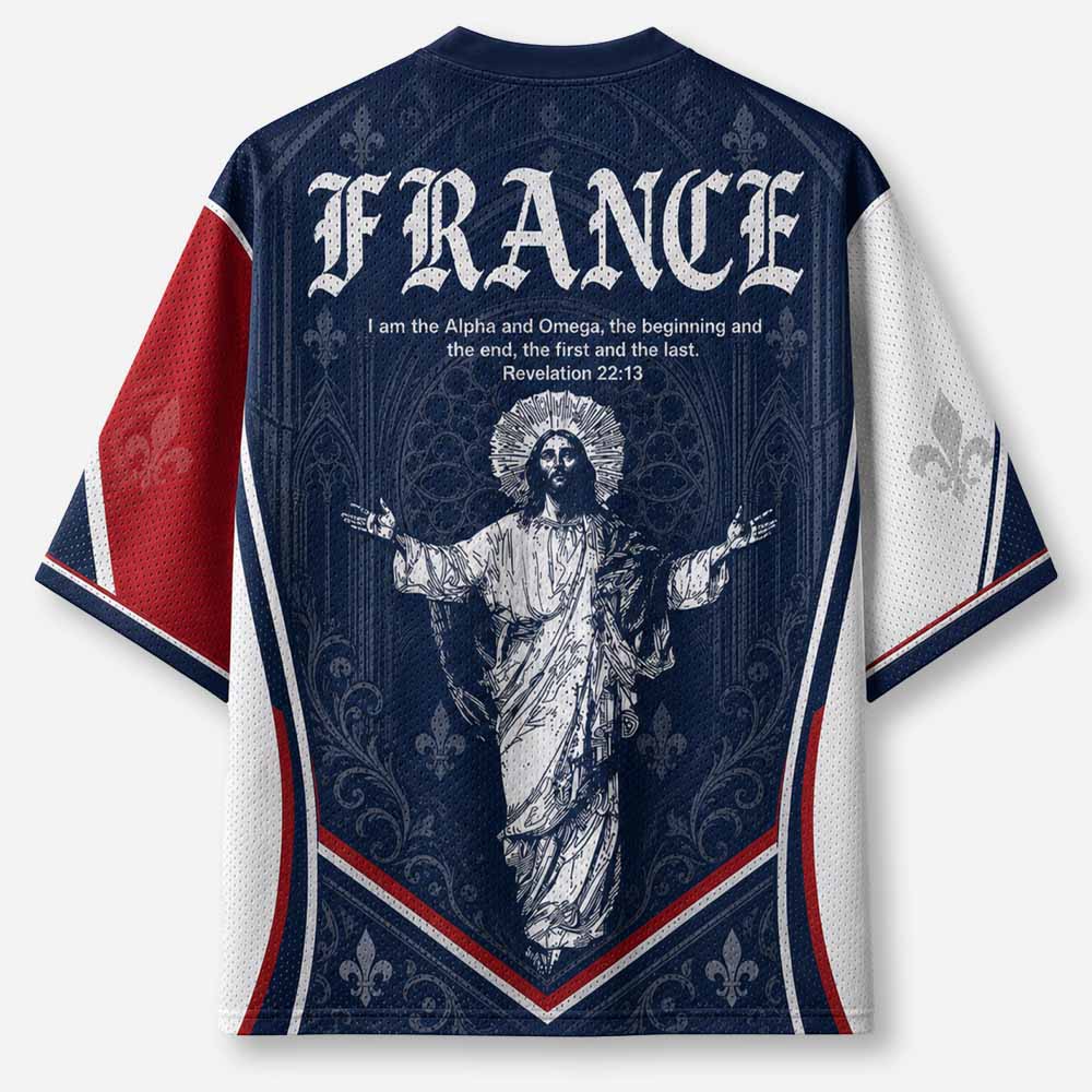 Crown Statement Graphic Mesh Jersey