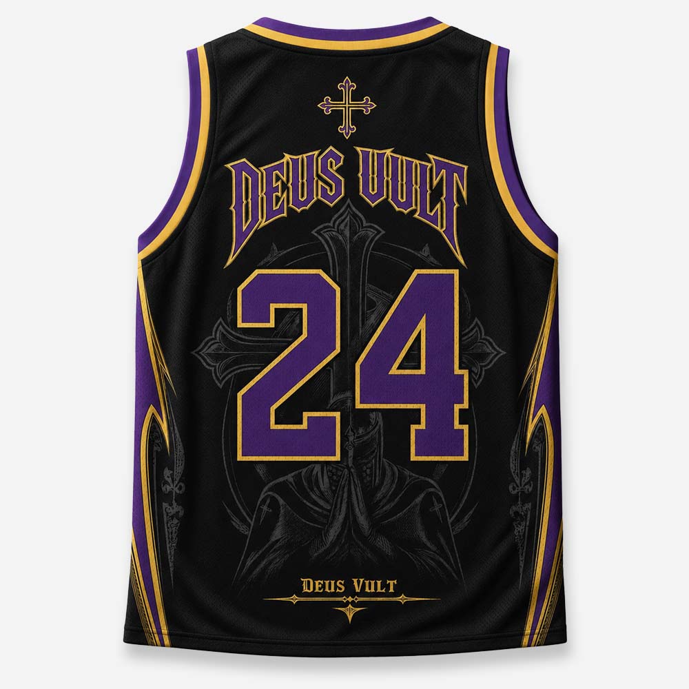 Masked King Graphic Mesh Jersey Tank Top