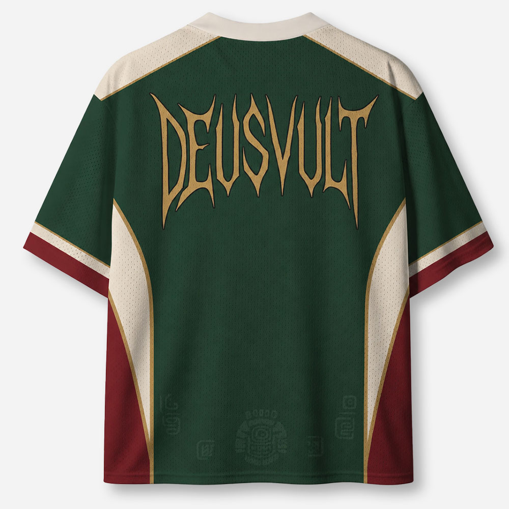Masked King Graphic Mesh Jersey