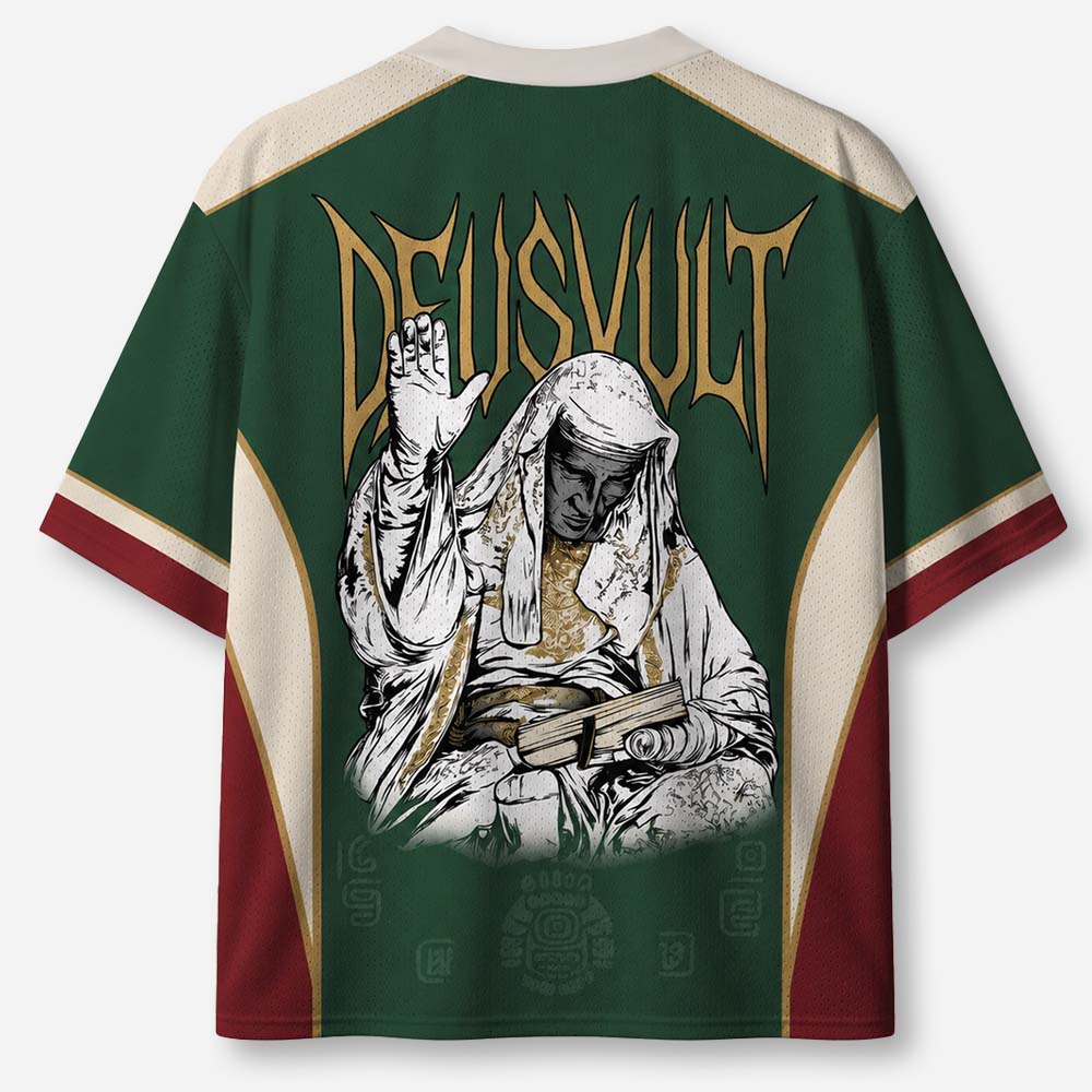 Masked King Graphic Mesh Jersey