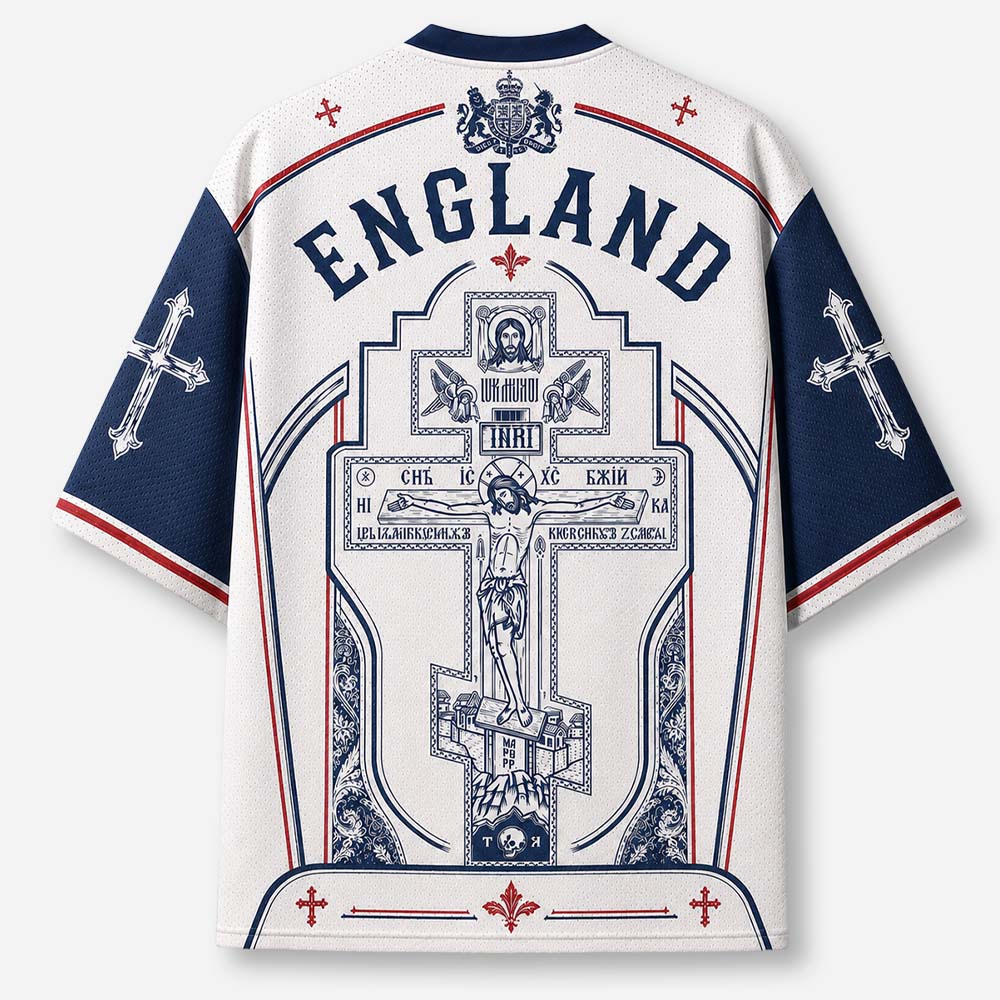 Ornate Relic Graphic Mesh Jersey