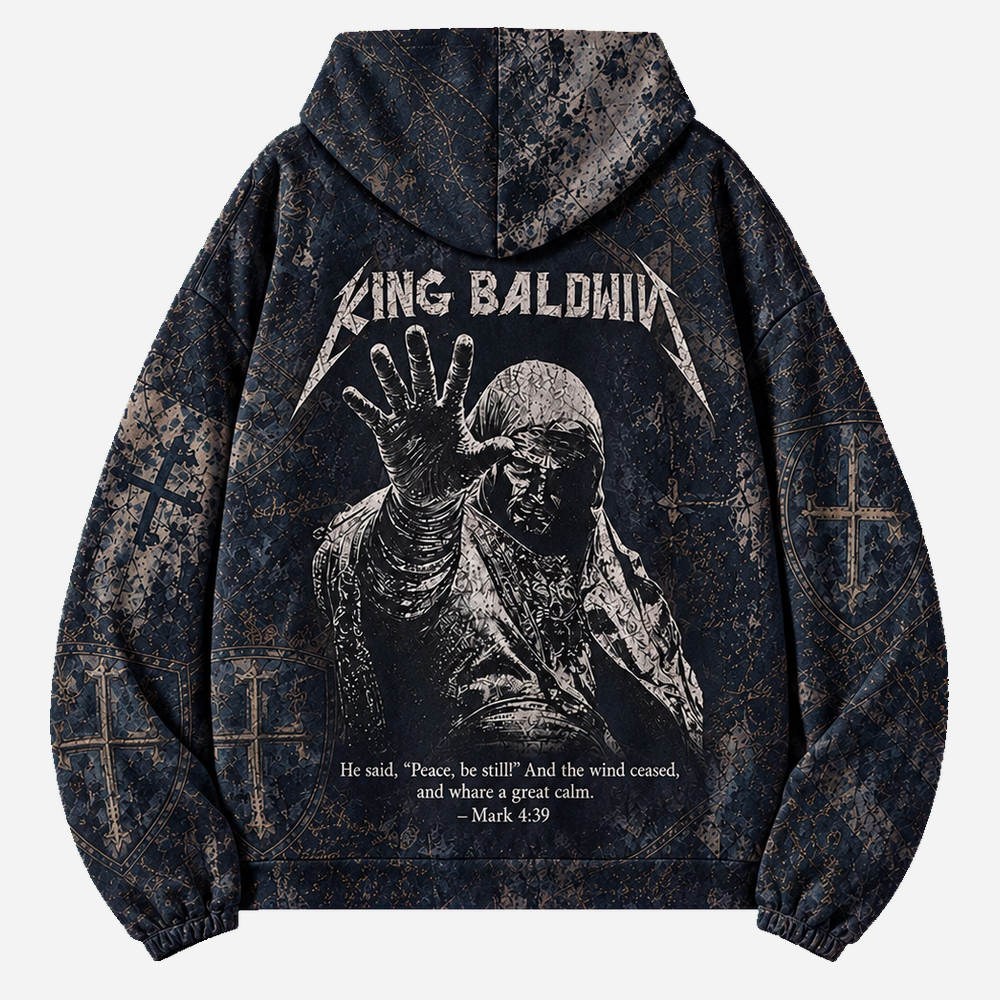 Masked King All Over Print Scuba Hoodie