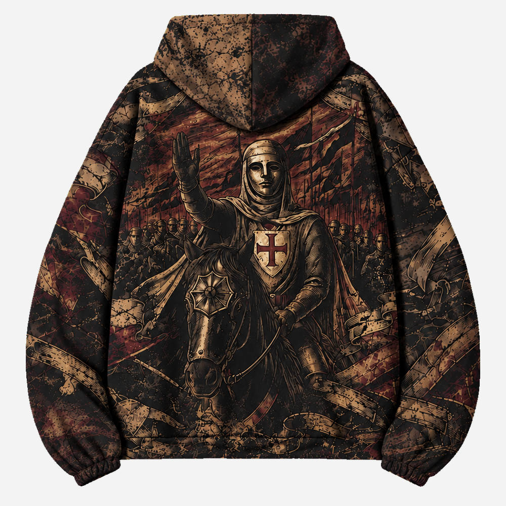 Crowned King All Over Print Scuba Hoodie