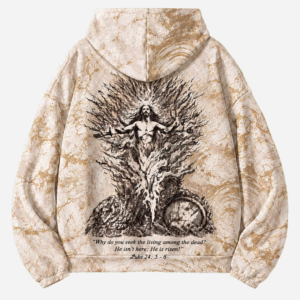 Rising Light All Over Print Scuba Hoodie