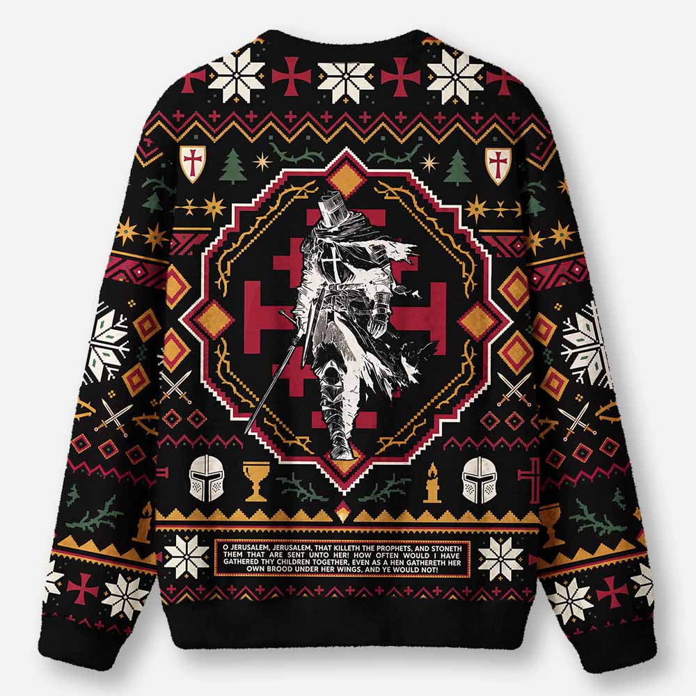 Red Knight Lightweight Ugly Christmas Sweater