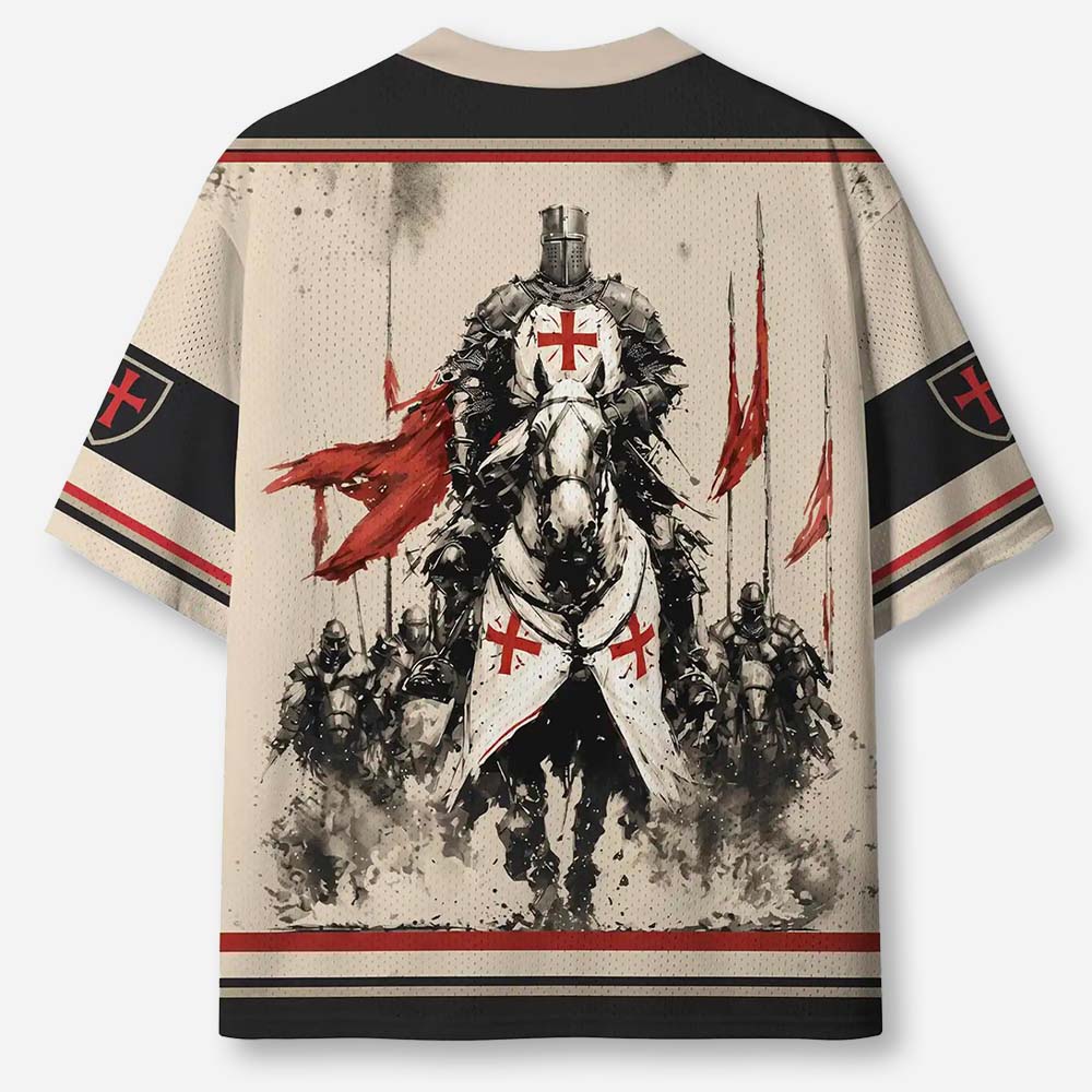 Mounted Knight Graphic Mesh Jersey