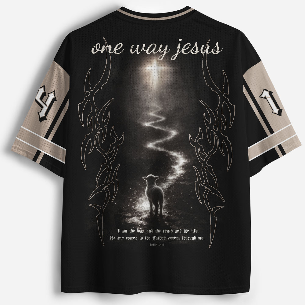 Light Path Graphic Mesh Jersey