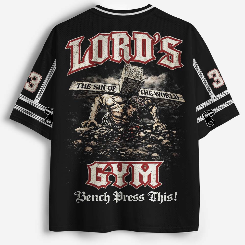 Bench Press Graphic Mesh Jersey