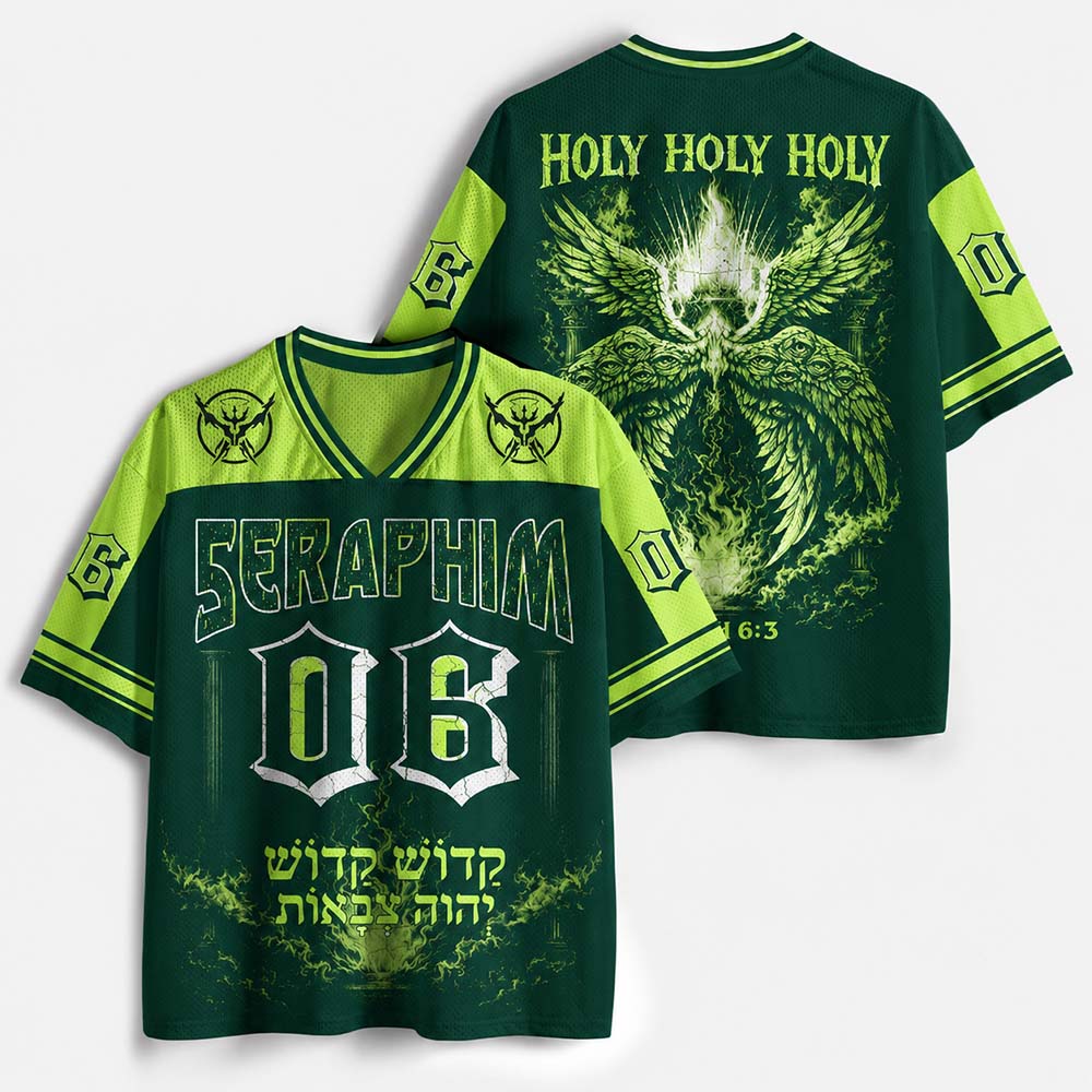 Radiant Eye Graphic Mesh Jersey