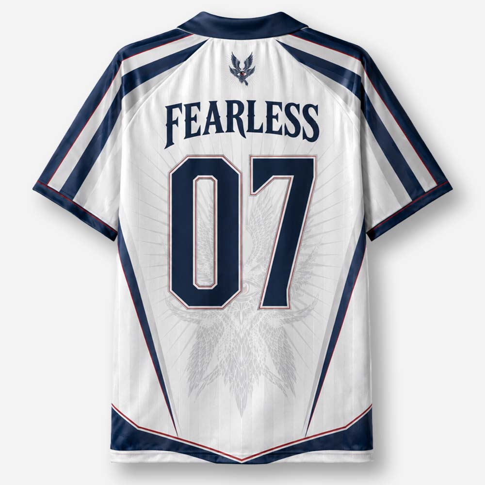 Fearless Eye Wing Graphic Collar Jersey