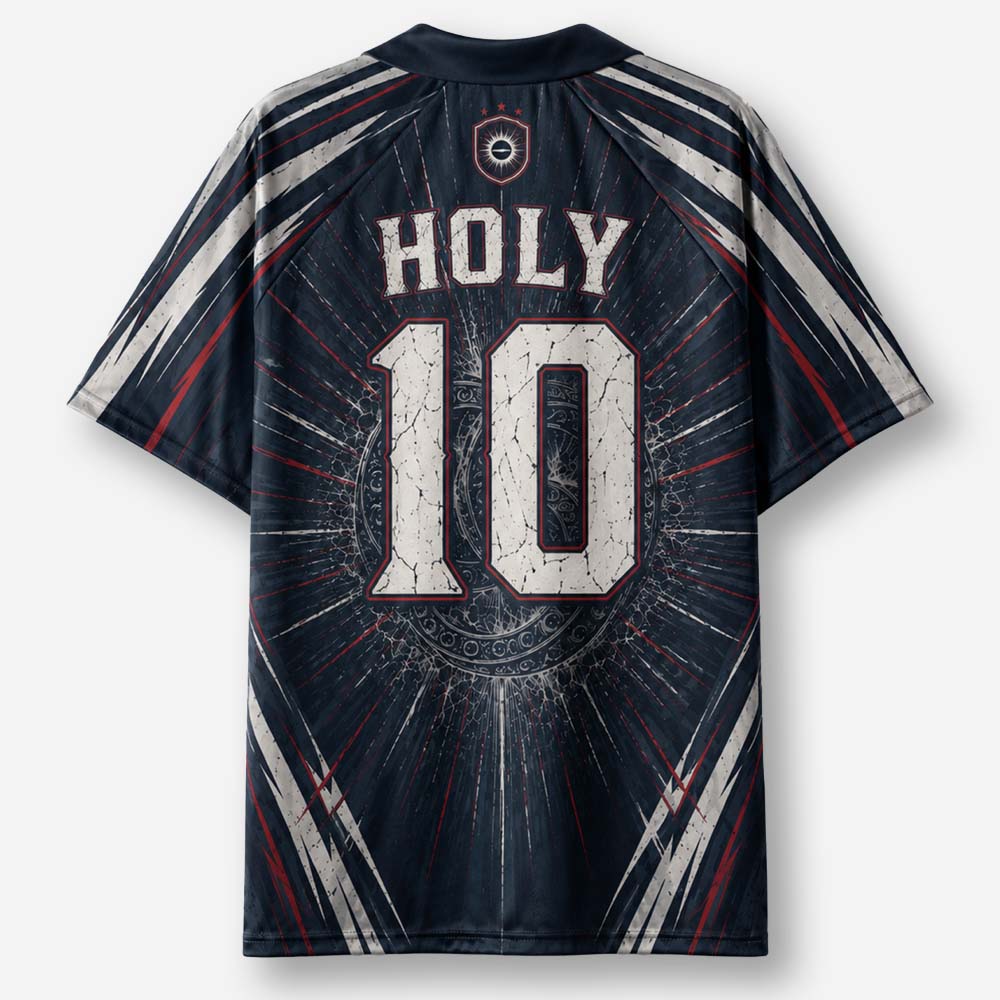 Radiant Eye Graphic Collar Jersey