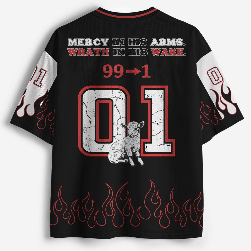 Storm Lamb Graphic Mesh Jersey