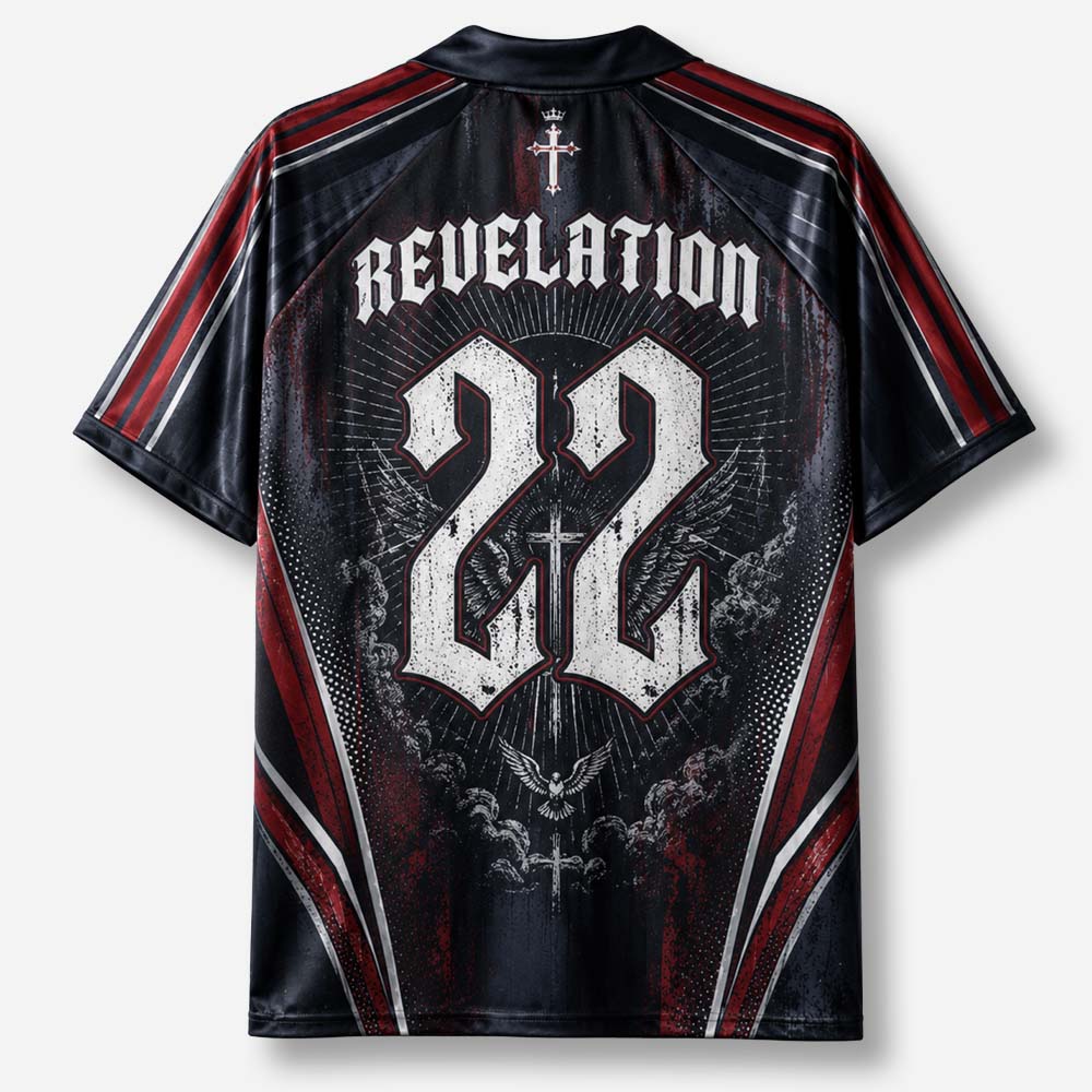 Crown Statement Graphic Collar Jersey