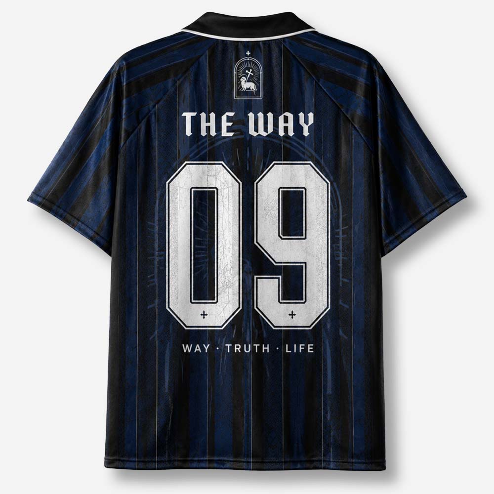 Way of Life Graphic Collar Jersey