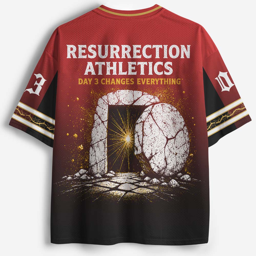 A Lot Can Happen In 3 Days Graphic Mesh Jersey