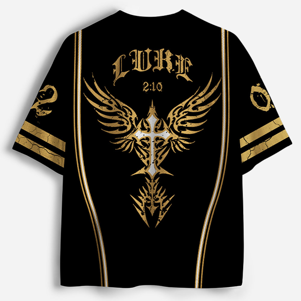 Fearless Wing Graphic Mesh Jersey