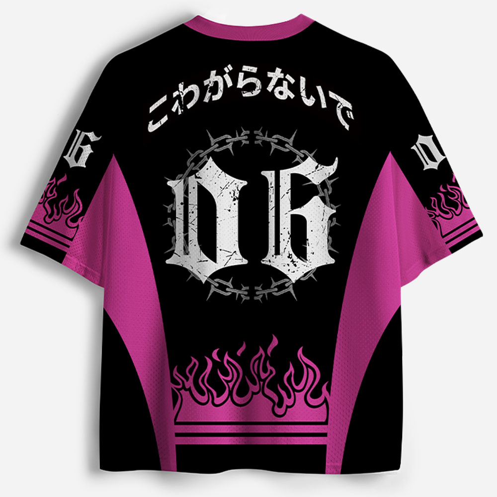 Fearless Eye Wing Graphic Mesh Jersey