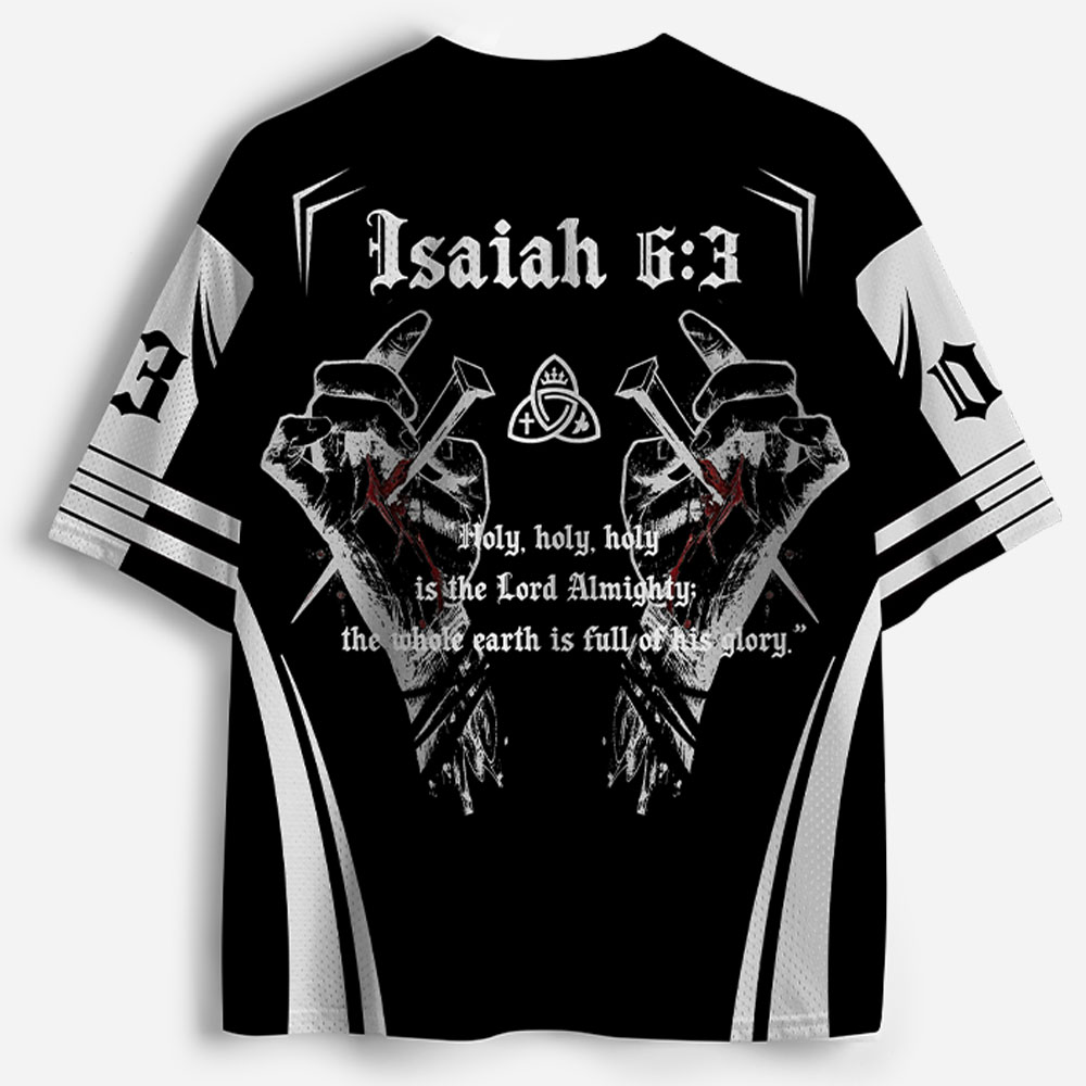 Threefold Praise Graphic Mesh Jersey