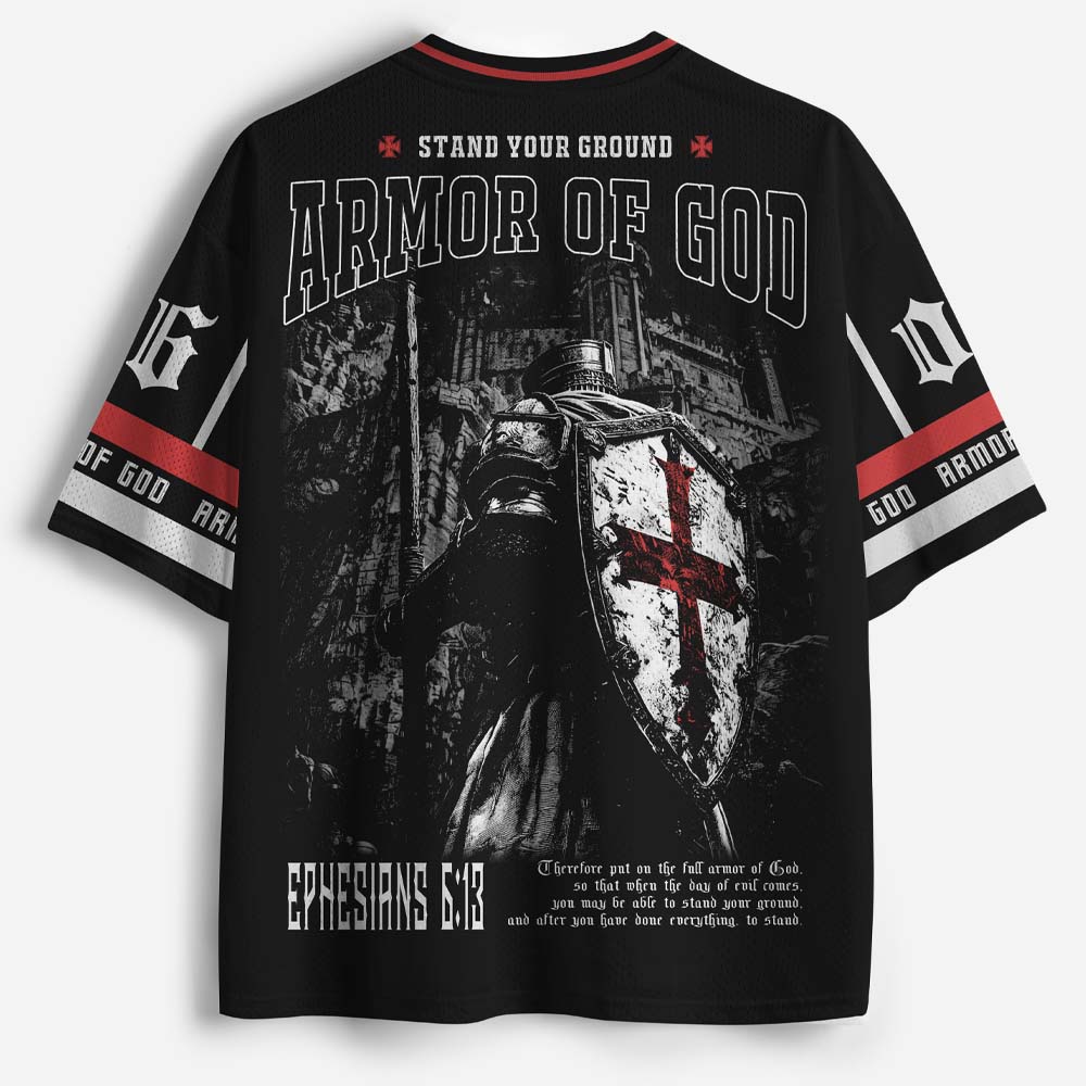 Shield Knight Graphic Mesh Jersey