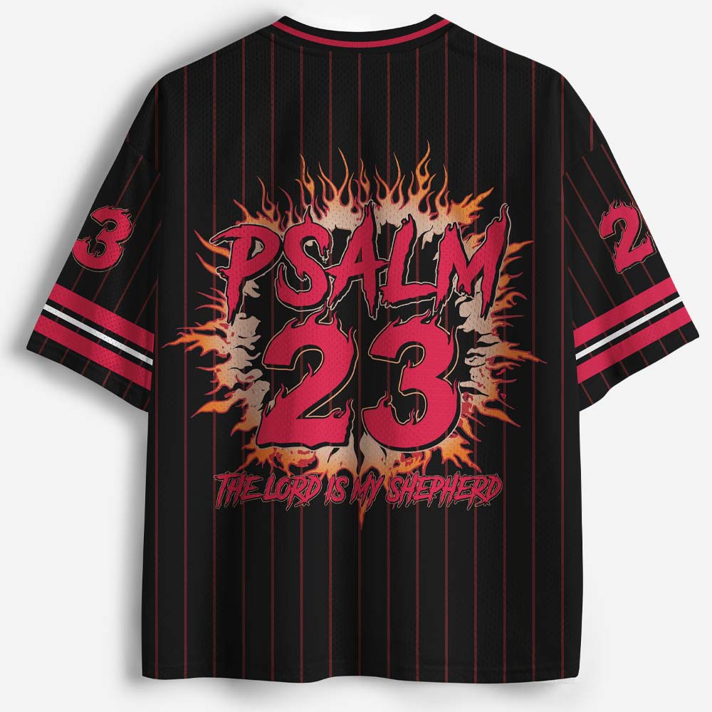 Flame 23 Graphic Mesh Jersey