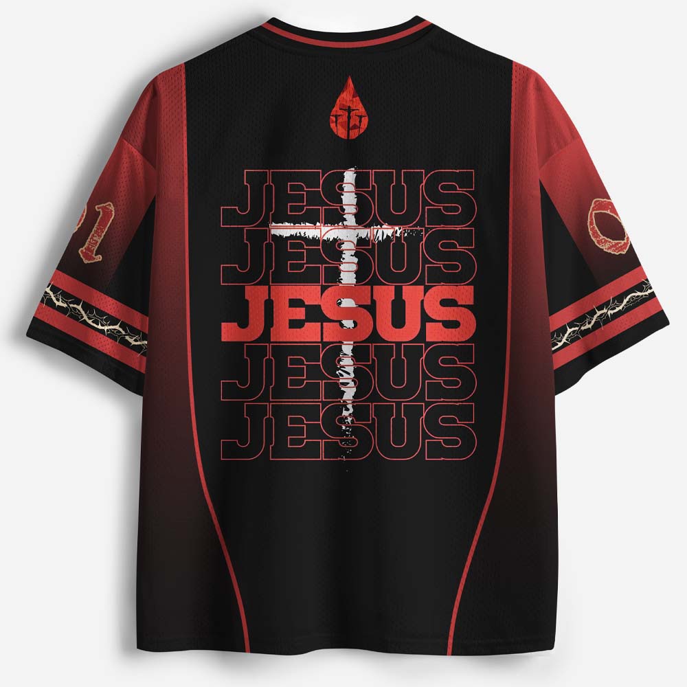 Thorn Blood Graphic Mesh Jersey