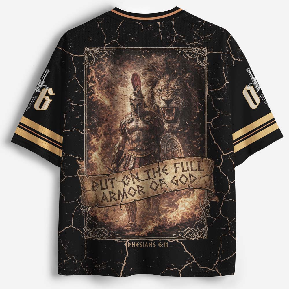 Armor Lion Graphic Mesh Jersey