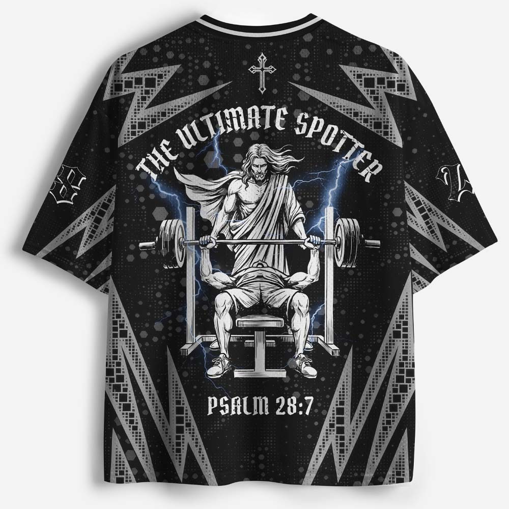 Angel Graphic Graphic Mesh Jersey