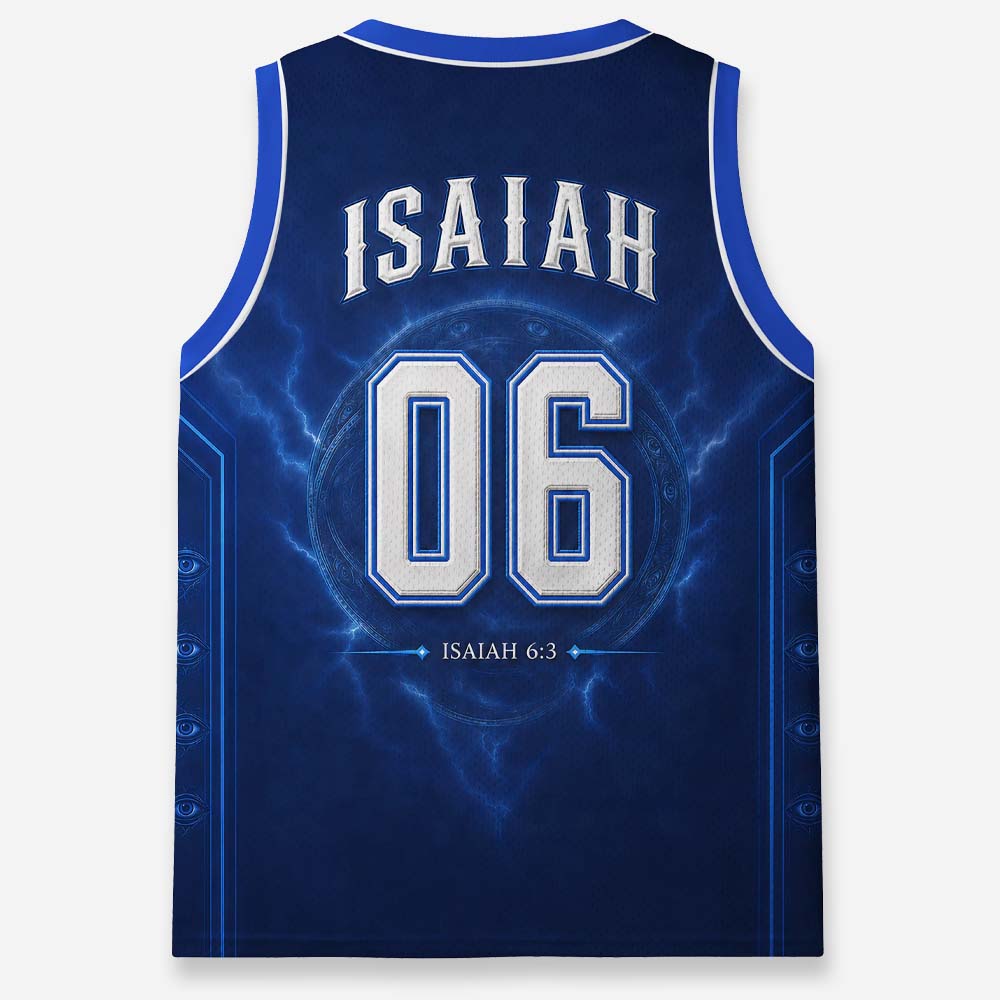 Radiant Eye Graphic Mesh Jersey Tank Top