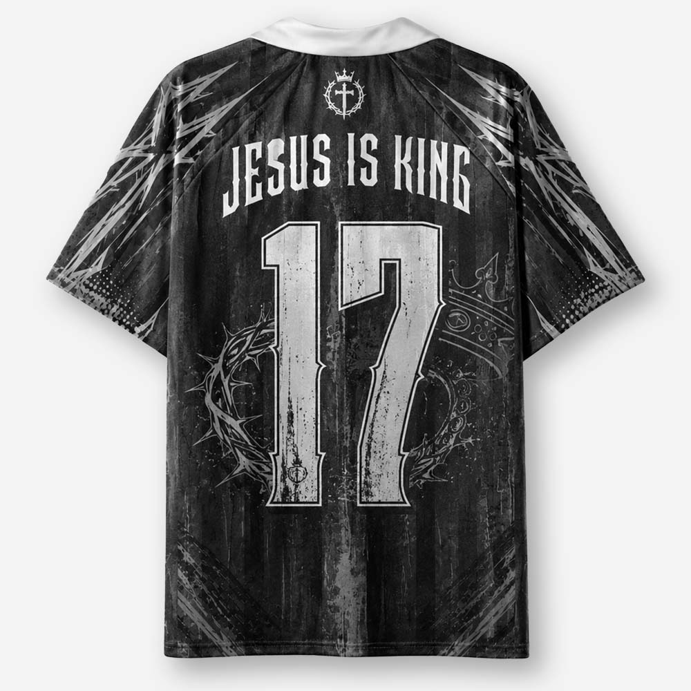 Crowned in Strength Graphic Collar Jersey