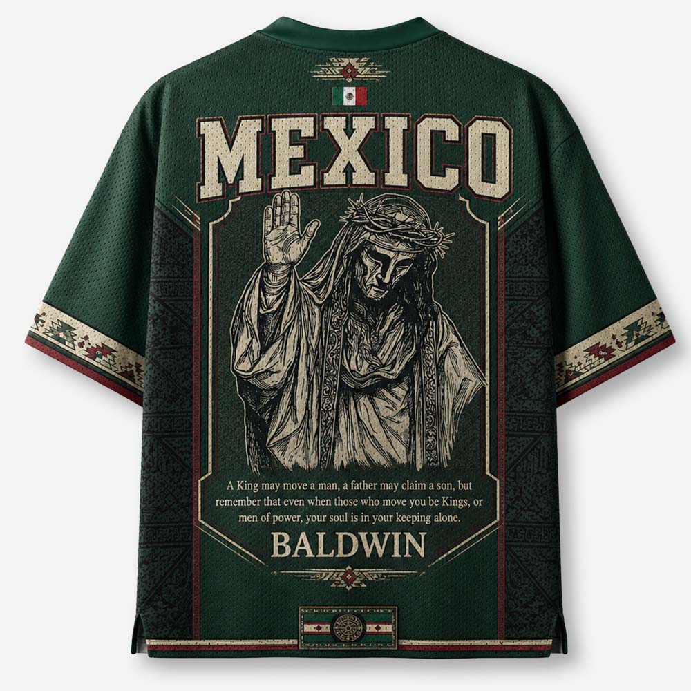 Masked King Graphic Mesh Jersey