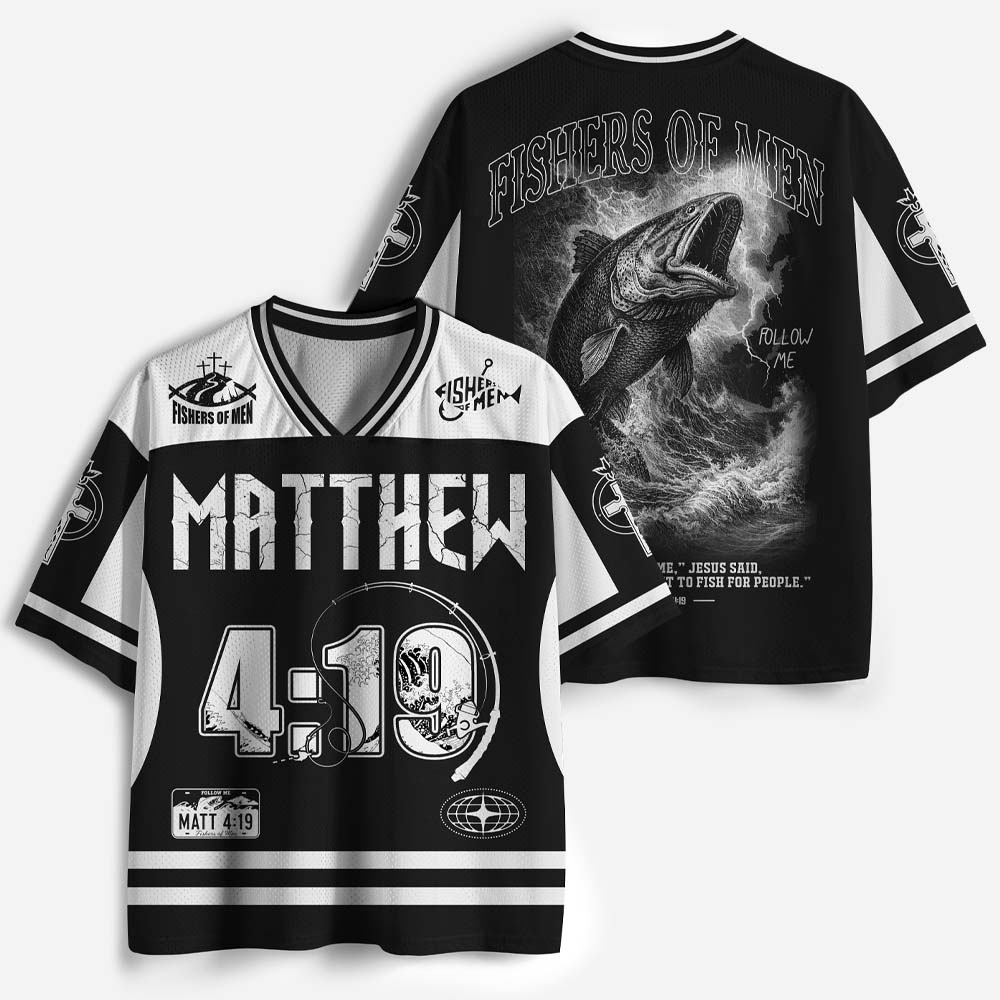 Storm Fish Graphic Mesh Jersey